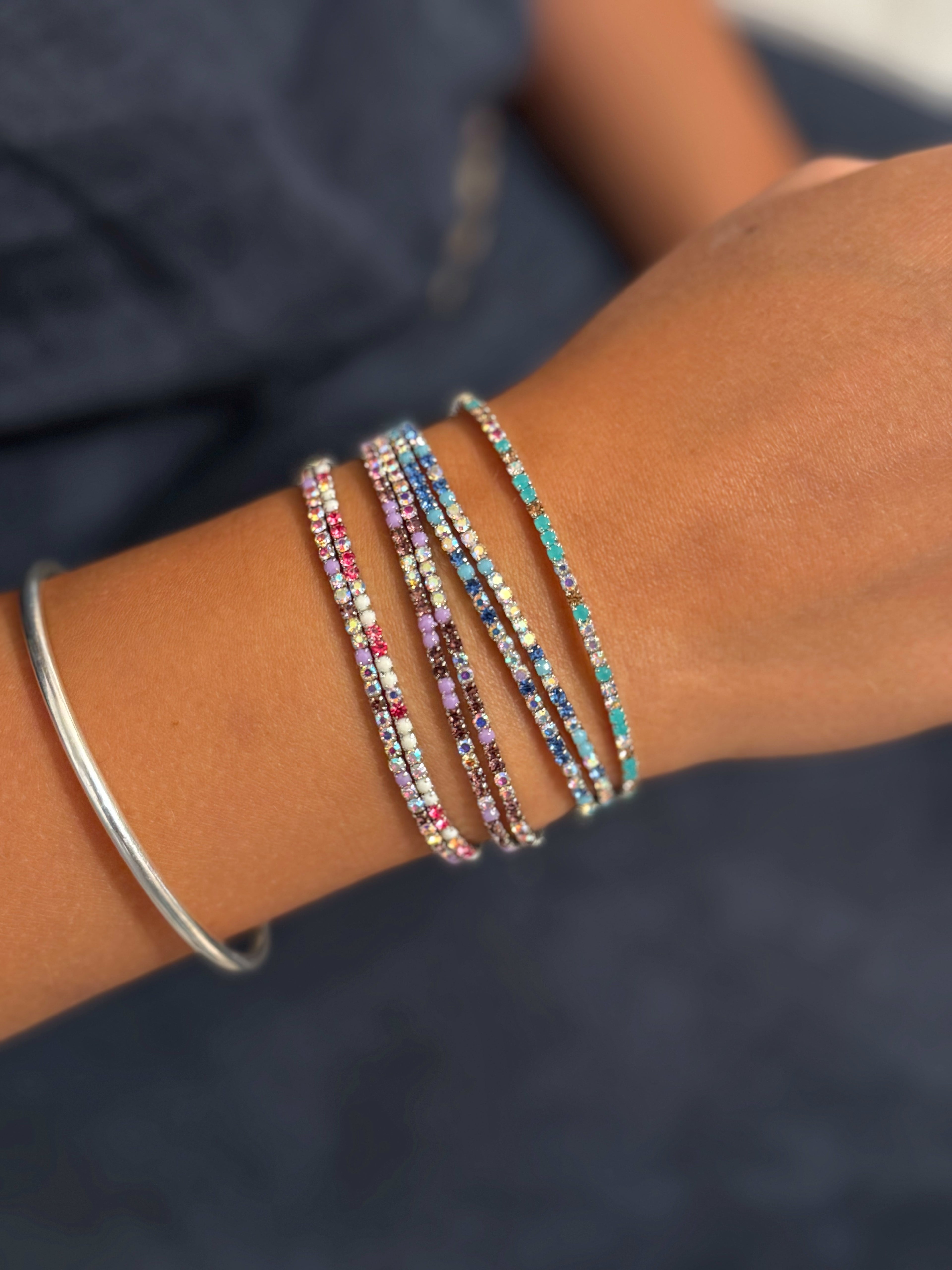 SET PULSERA AURA x 3