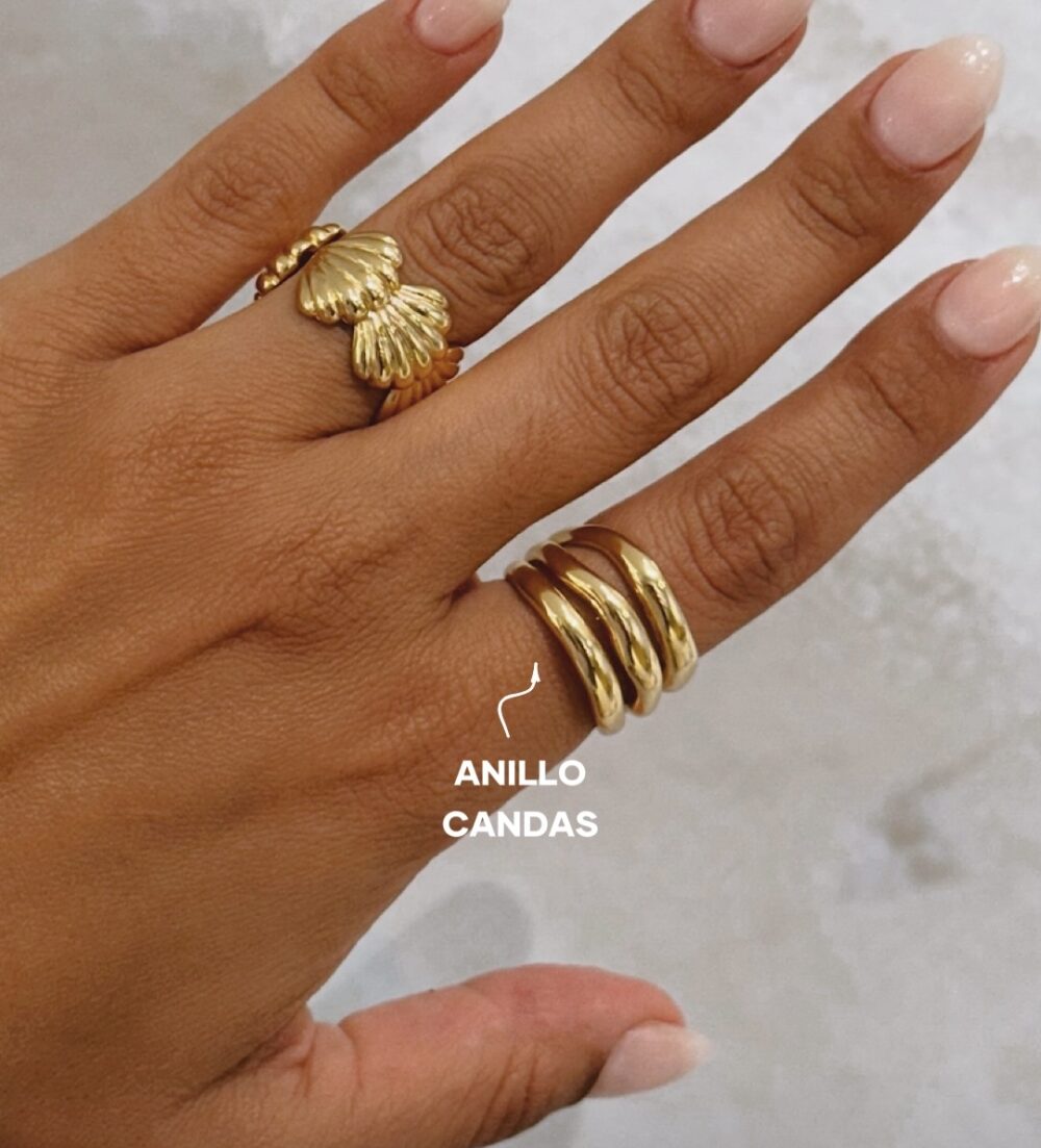 Anillo Candas - Falta Plateado