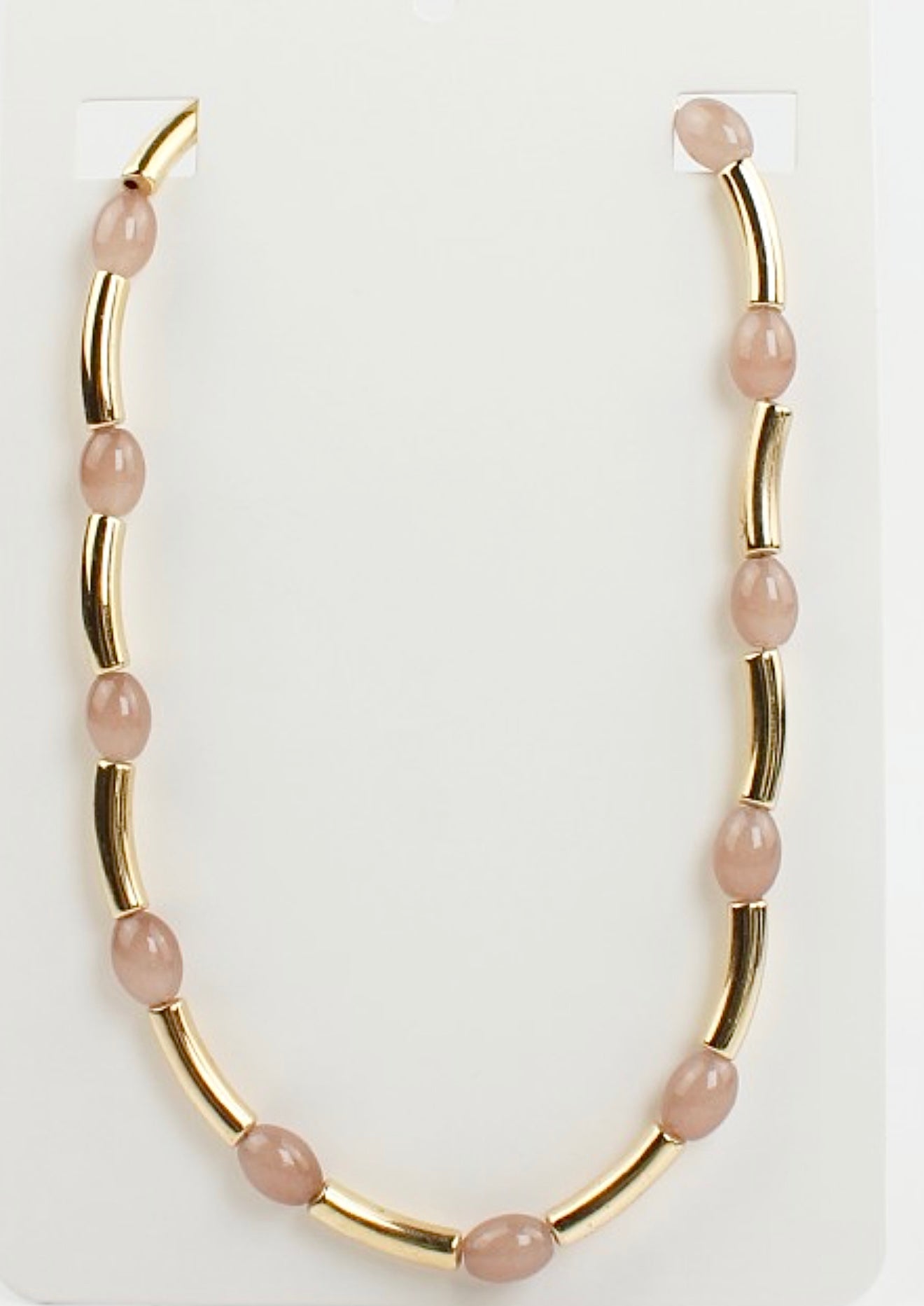 COLLAR OPAL ROSA