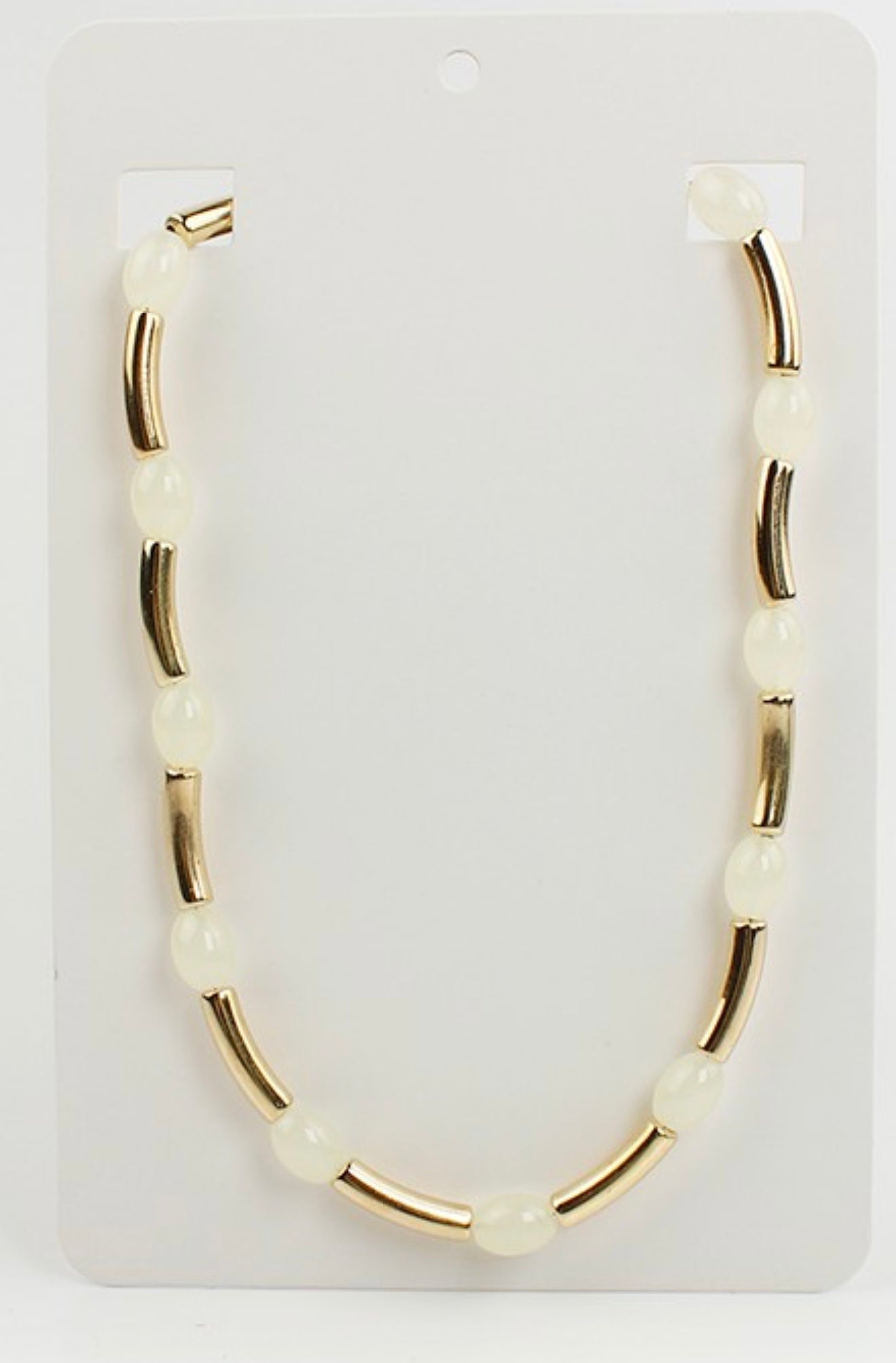COLLAR OPAL BLANCO