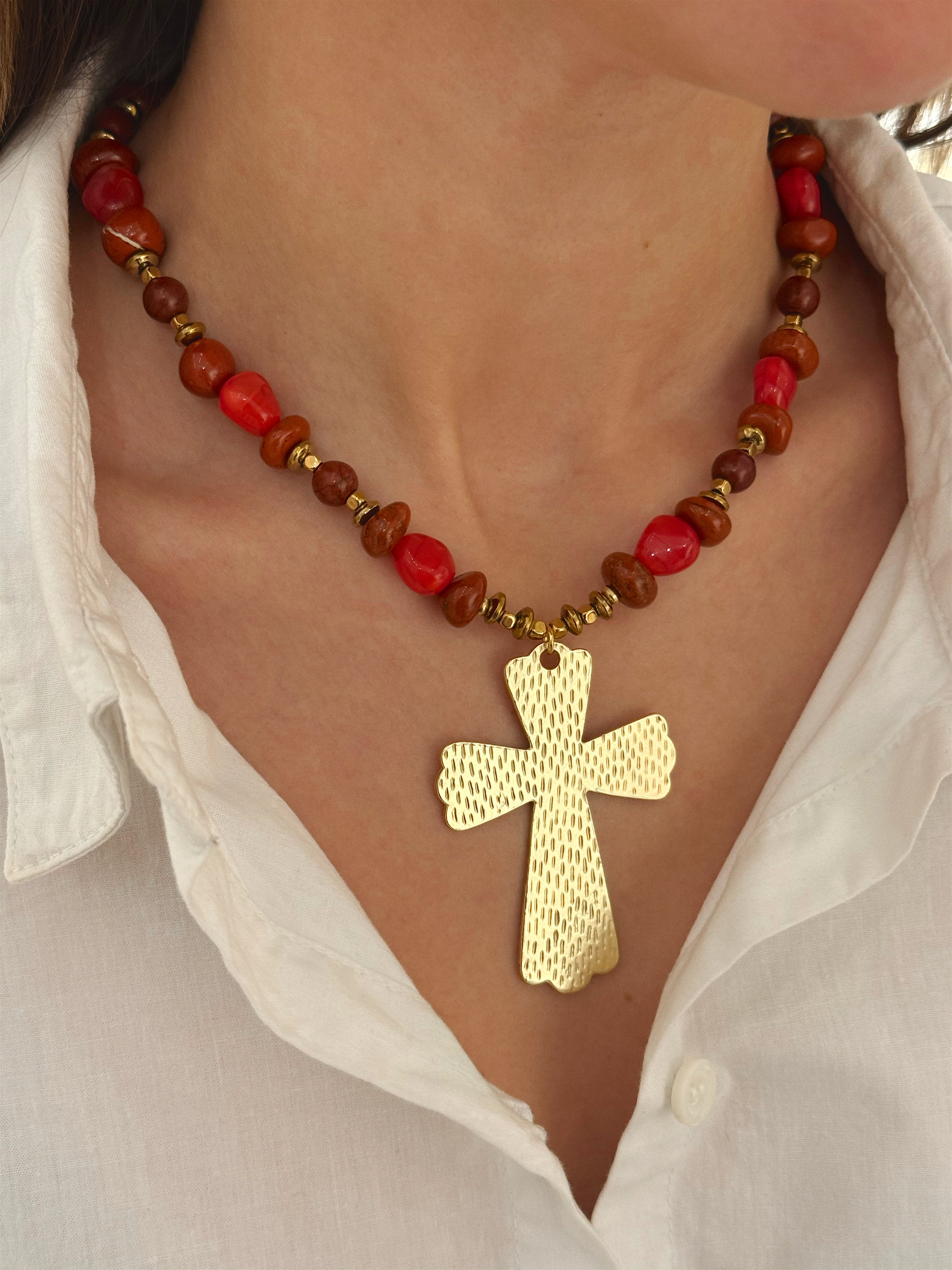 COLLAR HERA ROJO