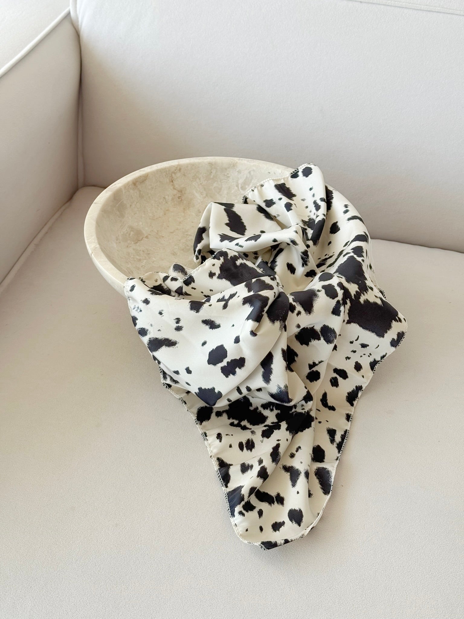 Pañuelo Small Cow Negro