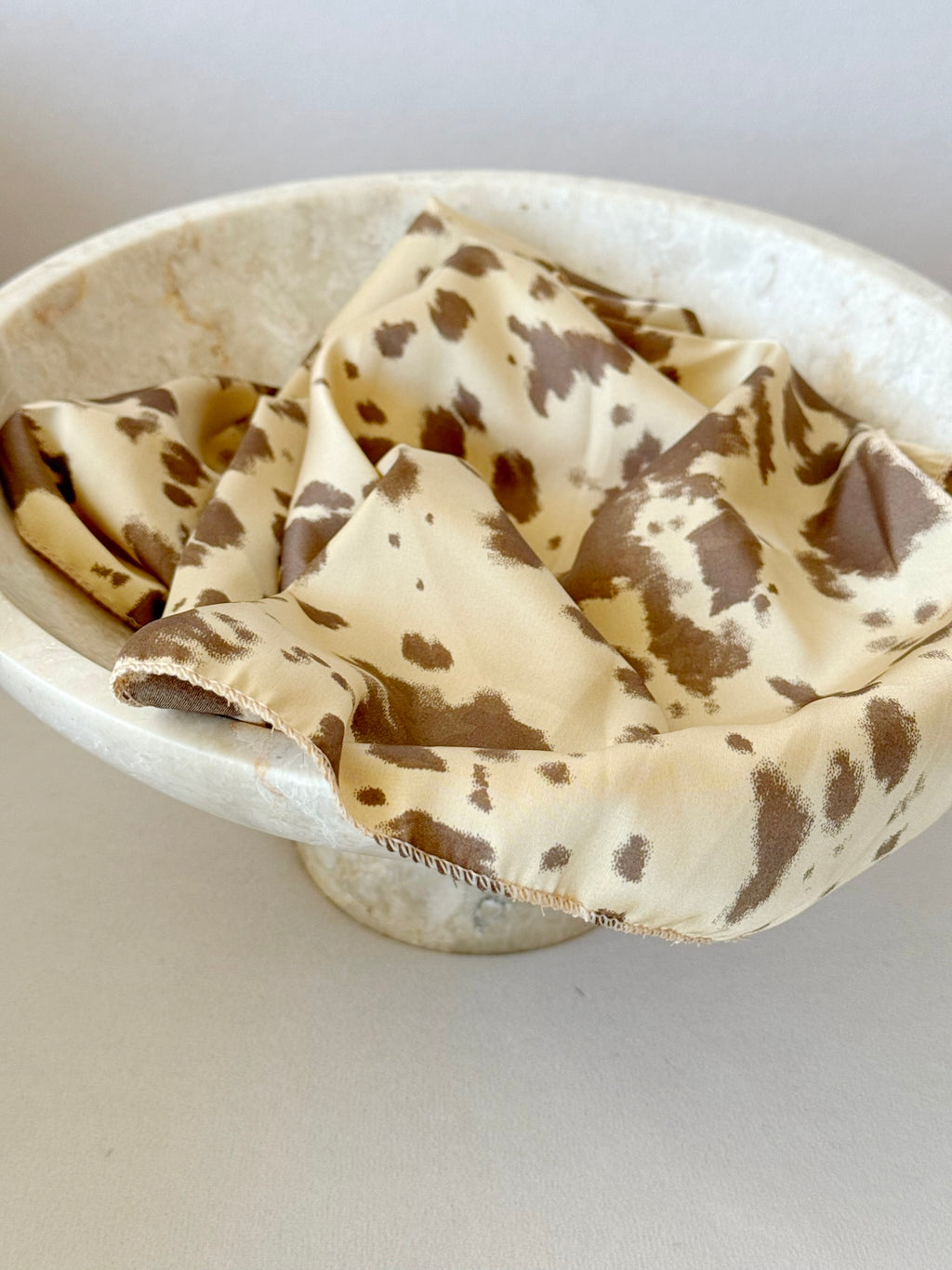 Pañuelo Small Cow Beige