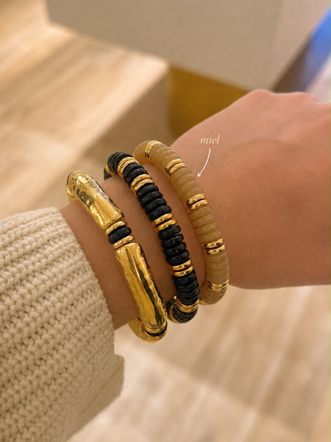 Pulsera miel