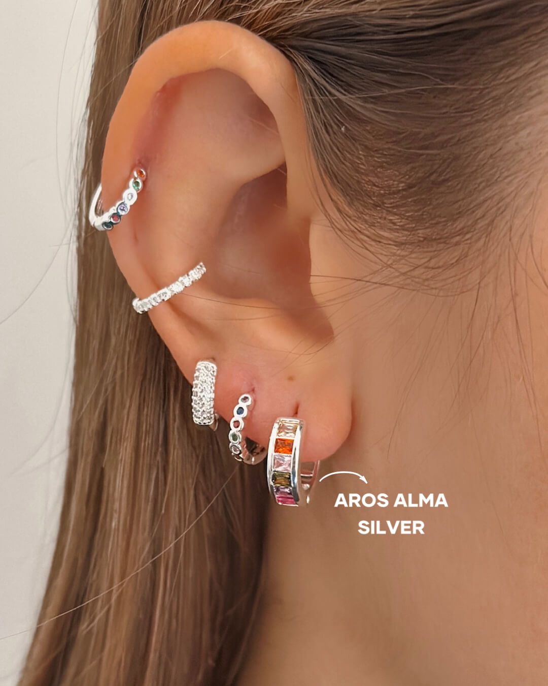 Aros Alma silver