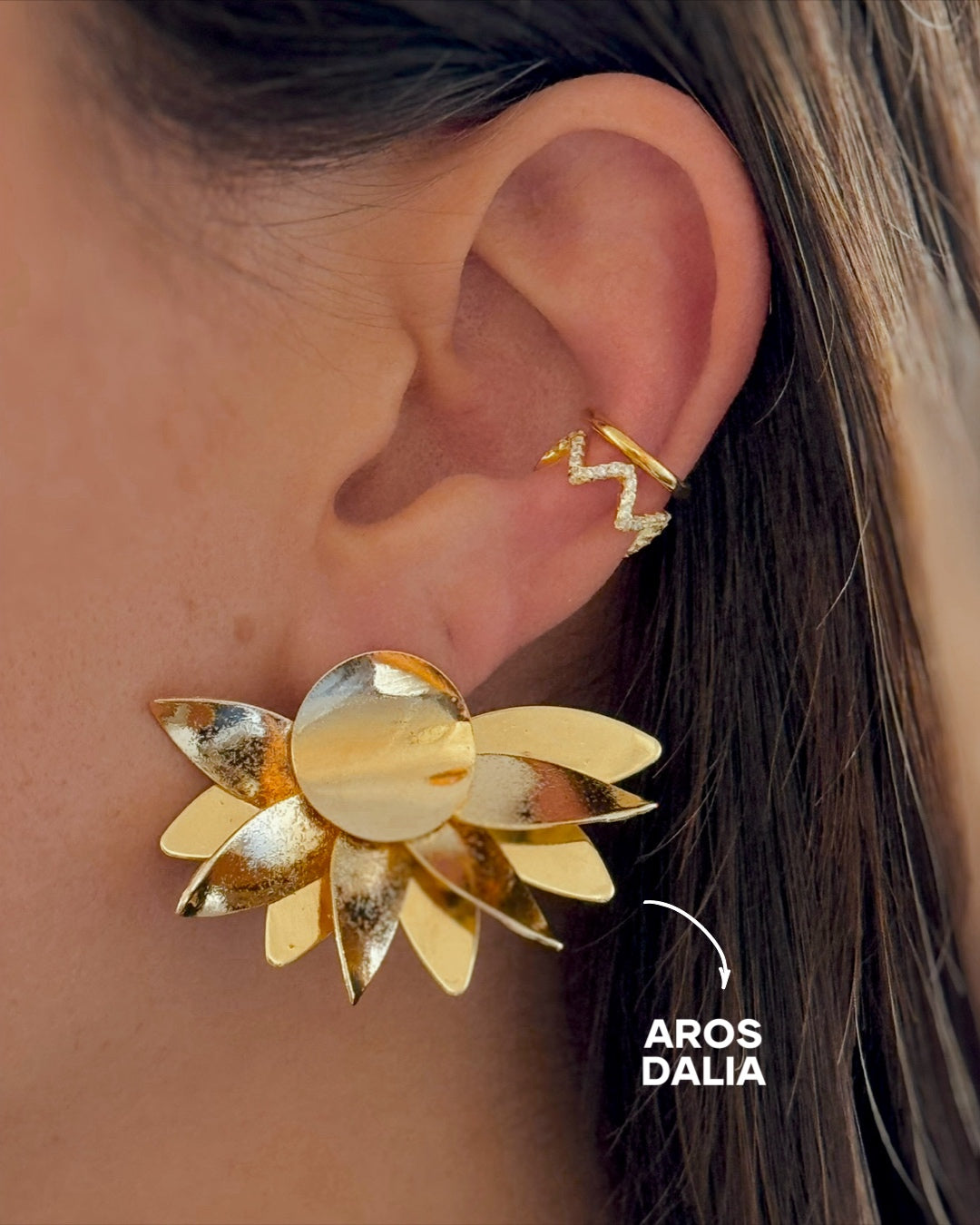 Aros Dalia Silver