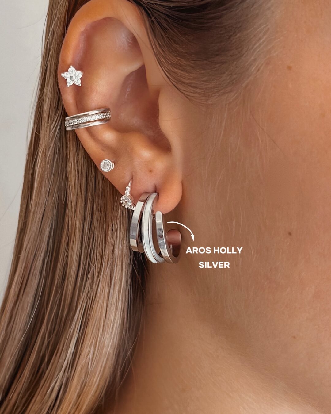 Aros Holly Silver