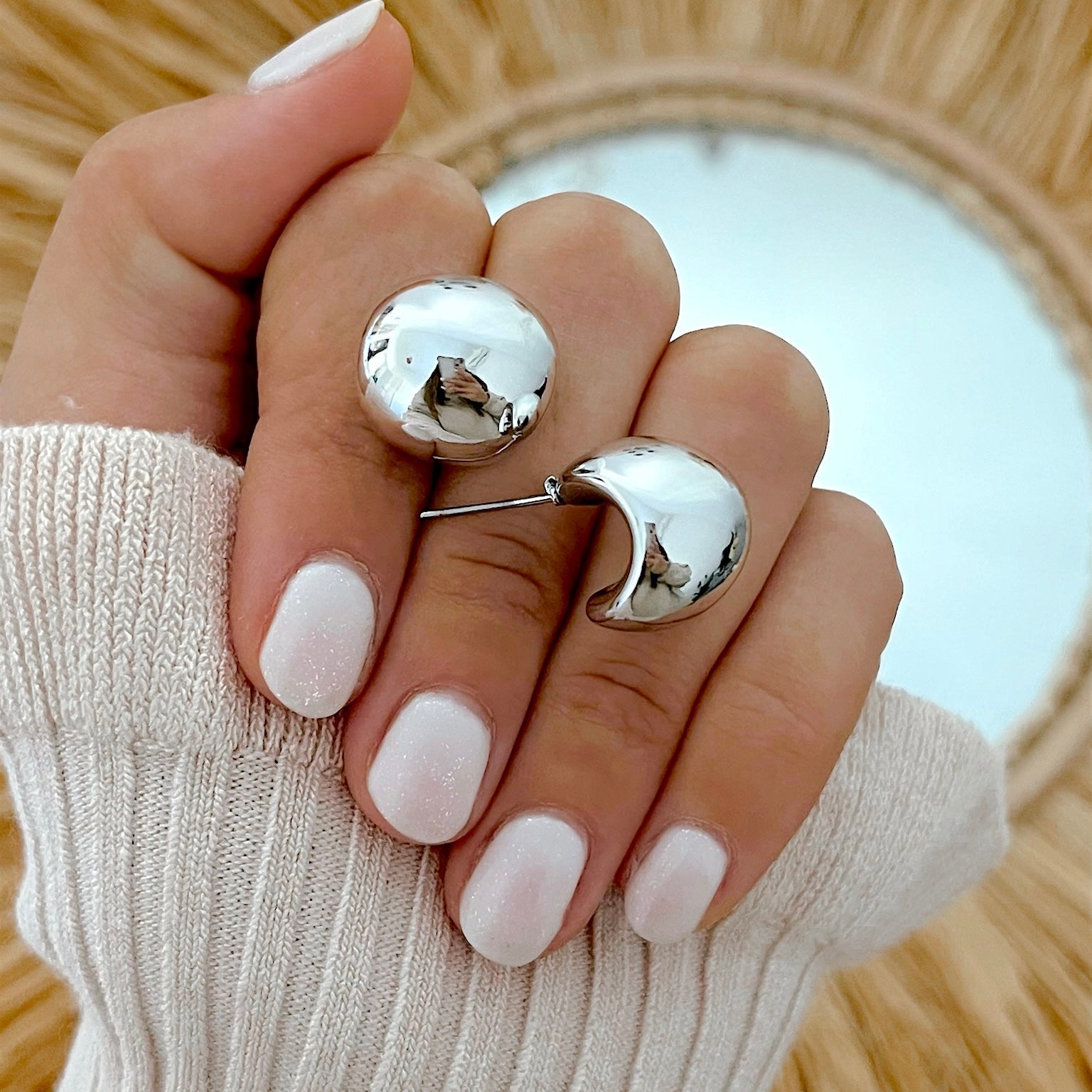 Aros Minna Silver Baby