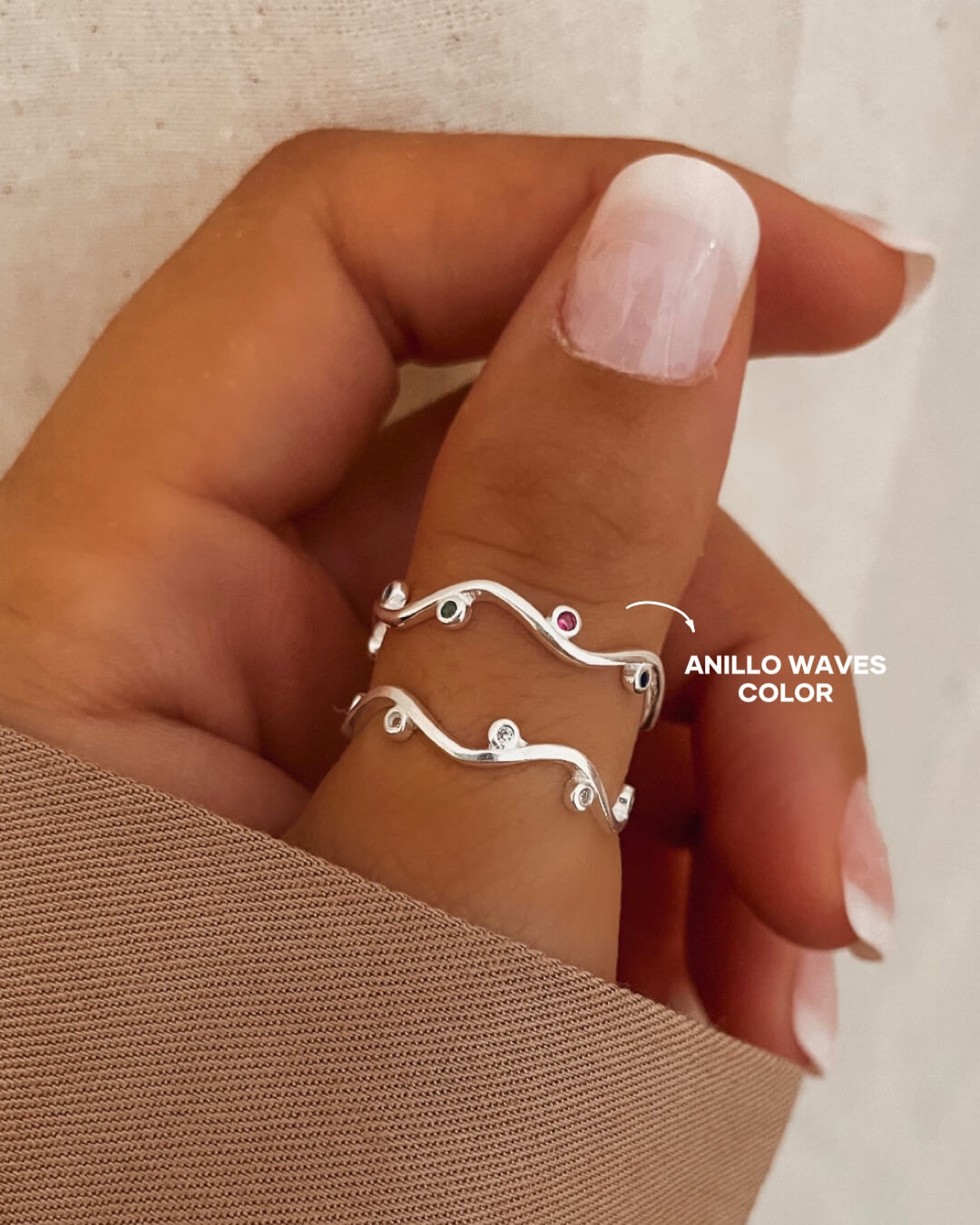ANILLO WAVES COLOR